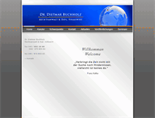 Tablet Screenshot of buchholz-hamburg.de